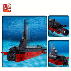DIY Nuclear Submarine Building Blocks Kit