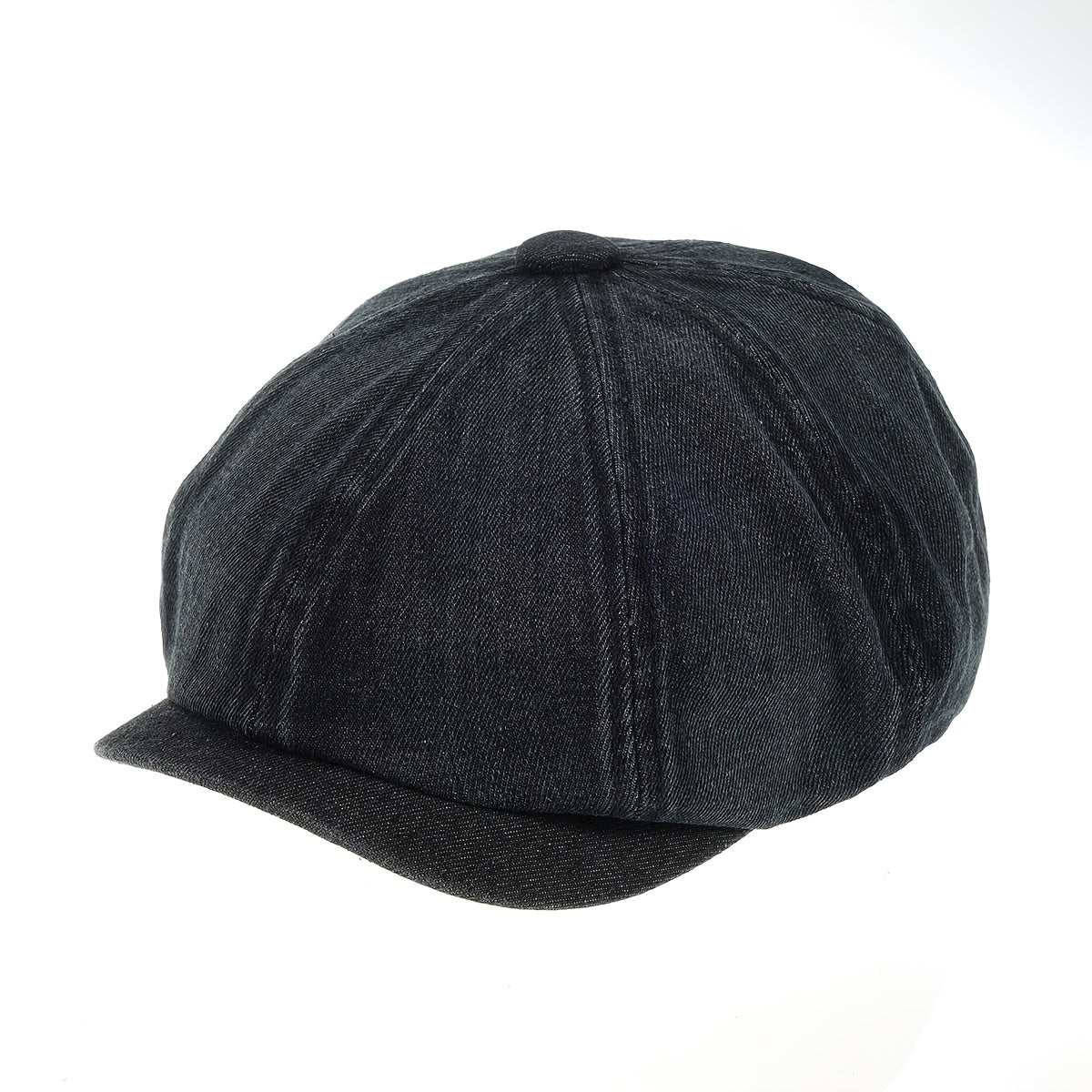 Vintage Newsboy Cap Winter Thick Warm Casual Berets Peaked Cap