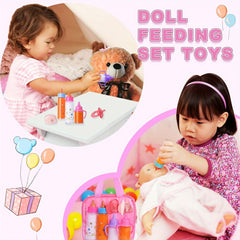 Magical Baby Bottle Toy Dollhouse Accessories Pretend Play Juice Bottle Toy