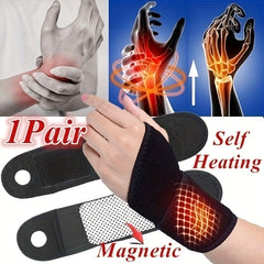 Adjustable Warm Wrist Band Magnet Wrist Support Straps for 40-70kg Weight