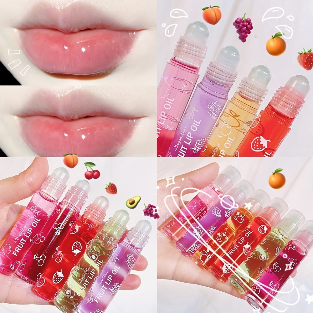 Hydrating Lip Balm Fruit Flavour Ball Makeup Moisturizing