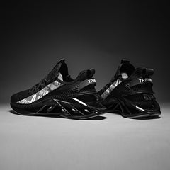 Men's Mesh Lace Up Running Sneakers Casual Shoes