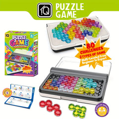 IQ Puzzle Game 80 Challenges Boys Girls Brain Teaser Birthdays Parties