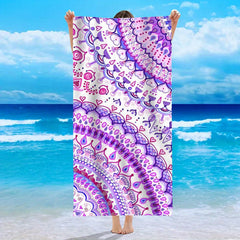 Microfiber Beach Towel Digital Print Picnic Mat