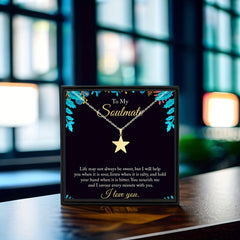 Girl's Stars Necklace Fairy Lucky Symbol Jewelry Romantic Daily Wear Gift