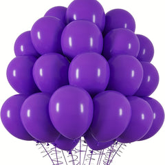 30 Pink Latex Party Balloons with Ribbon for Various Celebrations