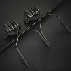 2pcs Adjustable Headset Bracket ARC Rail Adapter for Outdoor Sport Helmet