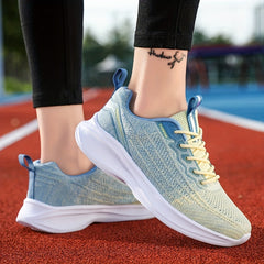 Women's Lace up Outdoor Running Shoes Casual Sneakers