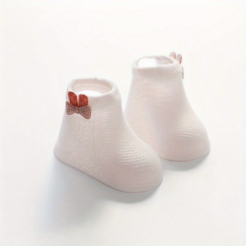 Baby Girls Cotton Socks Mesh Breathable Comfortable Casual Socks