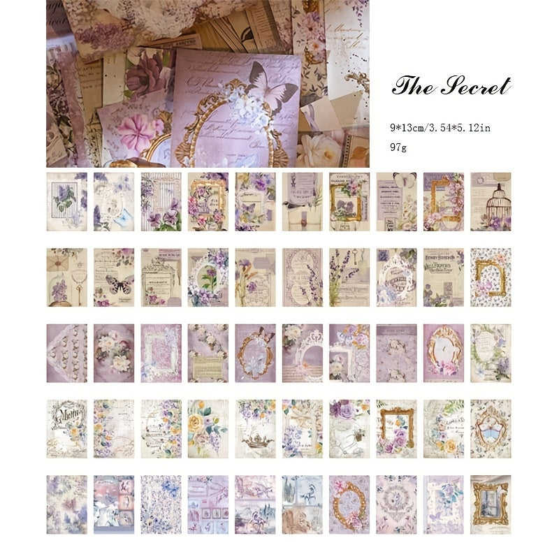 Retro Lace Style Bottoming Hand Account Book Material Paper Book Note Book Set