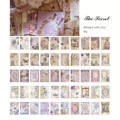 Retro Lace Style Bottoming Hand Account Book Material Paper Book Note Book Set
