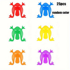 20pcs Mini Jumping Frogs Educational Fidget Toys - Party Favors Count