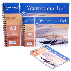Acidfree A3 A4 A5 180gsm Watercolor Paper Pad