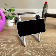 Mini Barbell Rack Pen Holder for Office