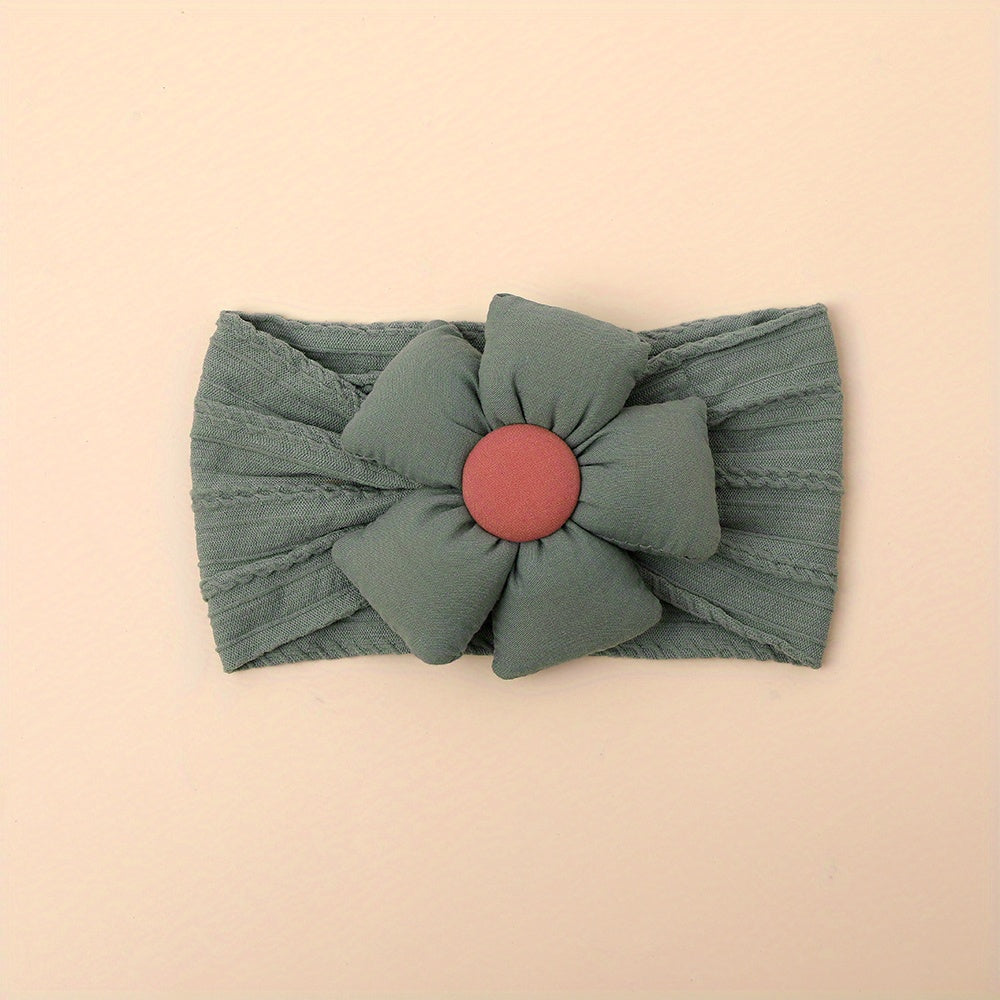 Flower Baby Headbands Hairbands Elastic Hair Accessories for Baby Girls