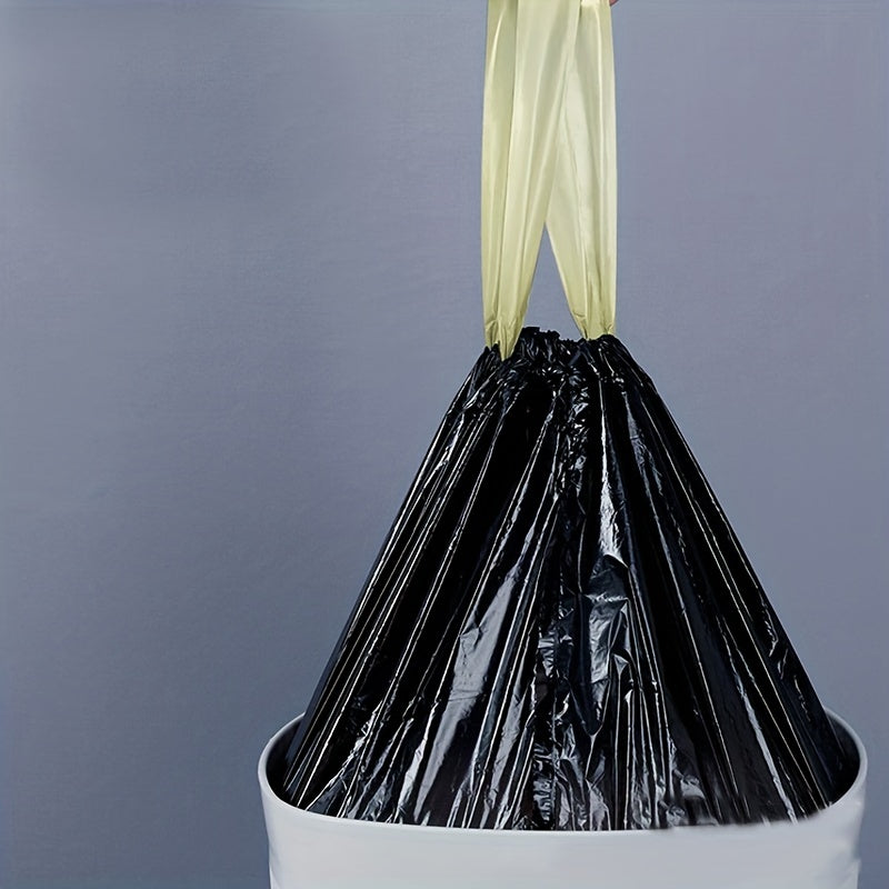 10 Rolls Drawstring Trash Bags 10pcs Per Roll Random Disposable Plastic