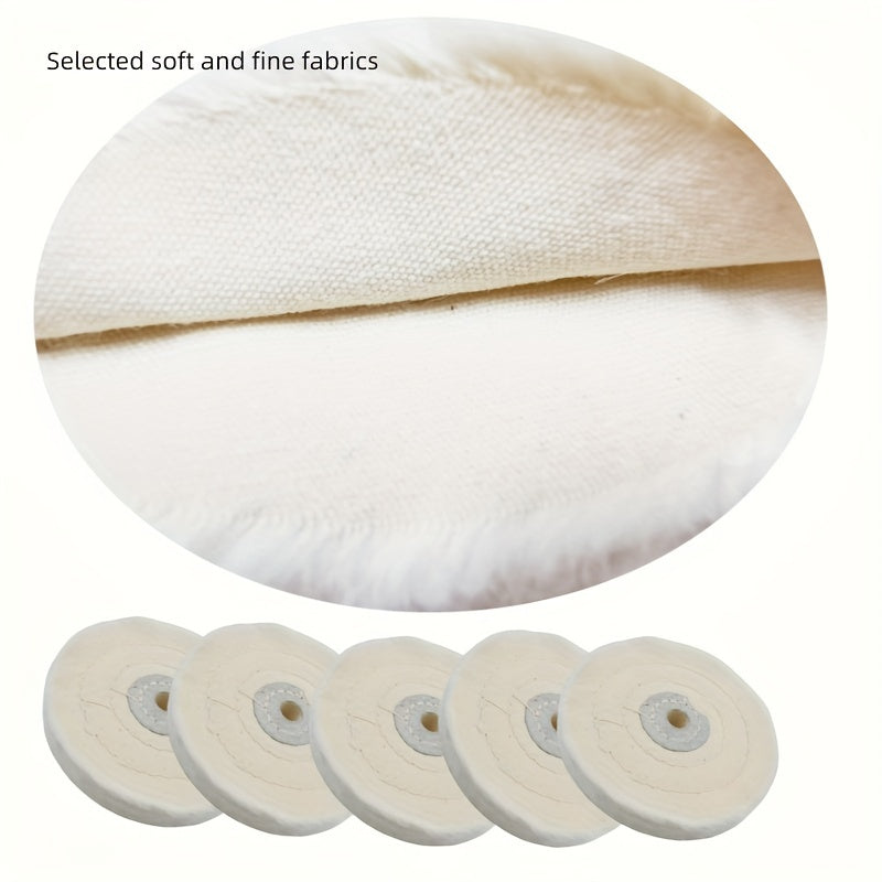 4in 50ply 16mm Cloth Wheel for Polishing and Buffing