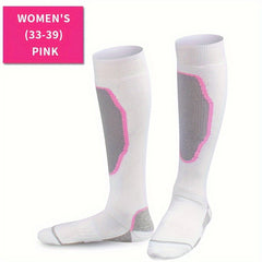 Winter Ski Socks Knee High Warm Socks For Men Women