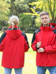 3-in-1 Thermal Jacket, Waterproof & Windproof, Reflective Details