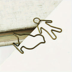 Bronze Bird Small Figure Paper Clips