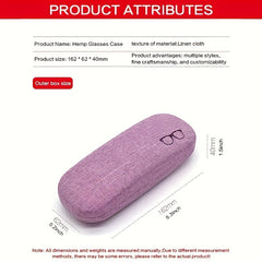 Retro Glasses Protective Box Sunglasses Case for Men and Women