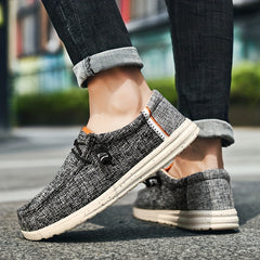 Men's Lace up Sneakers Casual Walking Shoes Comfortable And Breathable