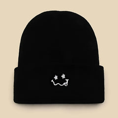Expression Embroidered Beanie Unisex Hat - Christmas Gift