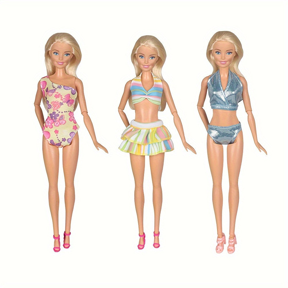 10 Sets Doll Clothes & Accessories for 11.5 Inch Girl Doll