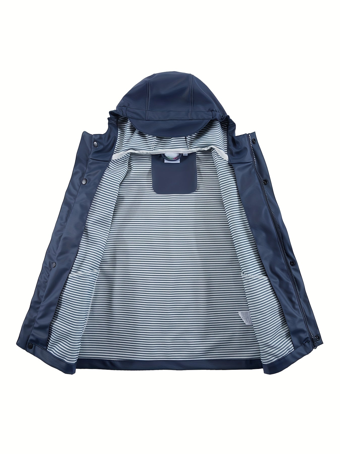 Kids Waterproof Hooded Rain Jacket