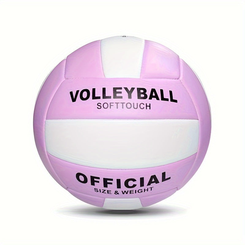 PU Volleyball No 5 PVC Inflatable Soft Ball for Training