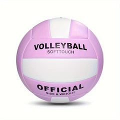 PU Volleyball No 5 PVC Inflatable Soft Ball for Training