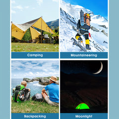 Portable Waterproof Sleeping Bag with Pillow & Accessories