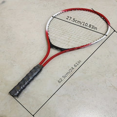 Portable Tennis Training Set with Racket and Ball Base