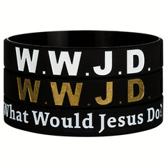 Women's Rubber Faith Blessing Wristband