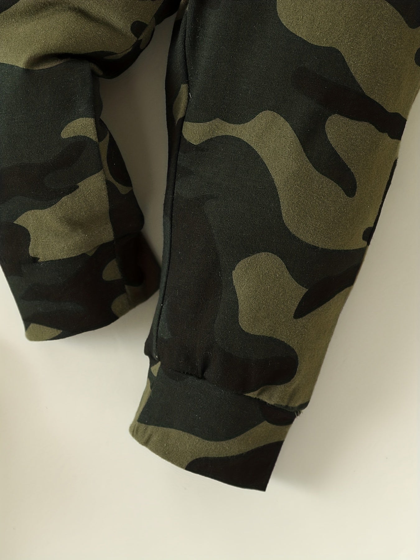 Toddler Baby Boys Pretty Fly Print Hoodie & Camo Pants Outfit