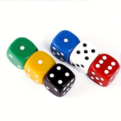22mm Round Acrylic Dice 6 Colors Game Dice Halloween Party Supplies