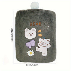 Cartoon Plush Hot Water Bag Hand Warmer