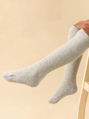Girls High Elastic Knitted Leggings