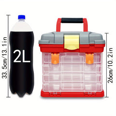 Multifunctional 5 Layer Storage Box Portable Tackle Box Fishing Accessories