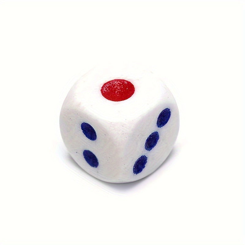 10pcs 10mm D6 Dice Square Opaque Portable Table Games Tool