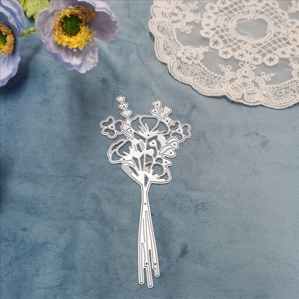 Elegant Flower Bouquet Metal Cutting Dies