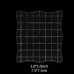 1pc Rubber Stamp Transparent Stamp Set Helper Glass High Crystal Acrylic Handle