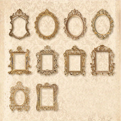 30pcs Retro Court Style Hand Account Book Collage Card DIY Decoration Set
