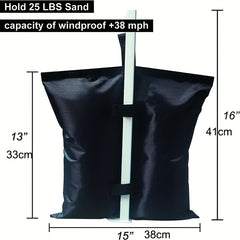 4pcs Tent Sand Bags Canopy Weights Umbrella Base Outdoor Canopy