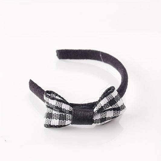 Polka Dot Headbands for Dolls Alloy Material DIY Hair Accessories