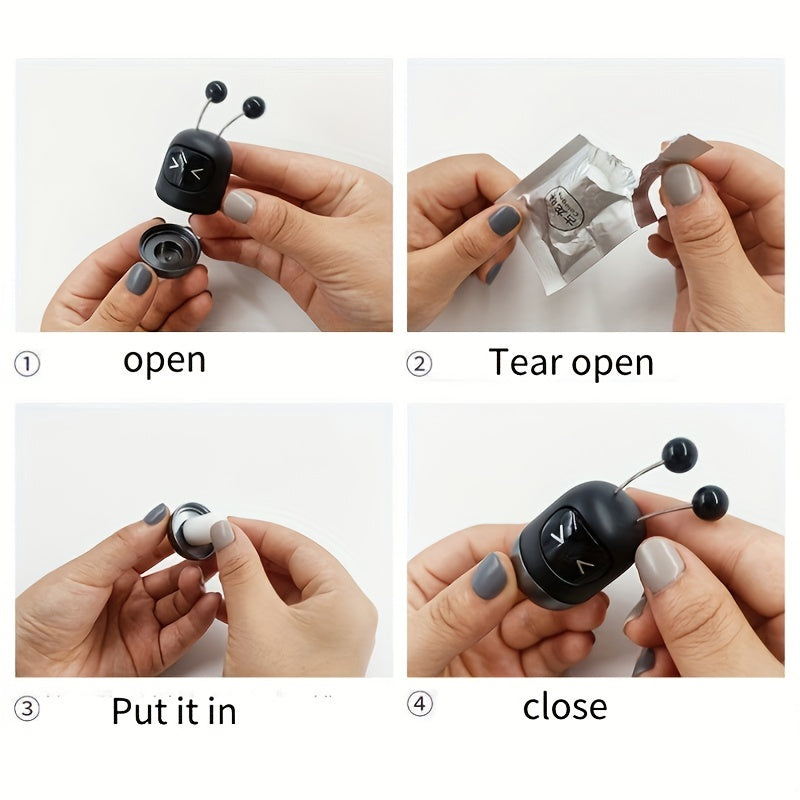 Cute Robot Car Air Freshener Vent Aromatherapy Clip