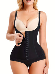 Front Buckle Shaping Bodysuit Tummy Control Butt Lifting Body Shaper