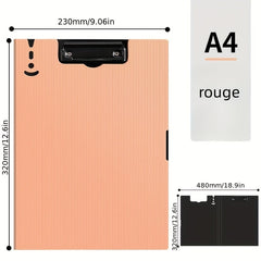 A4 Vertical File Folder Clip Office Storage