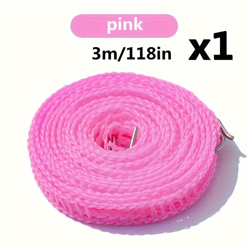 Portable Anti-slip Clothesline 3m-10m