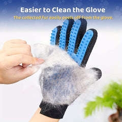 Pet Massage Gloves For Dog & Cat Dog Hair Removal Mitten Cat Hair Remover Glove
